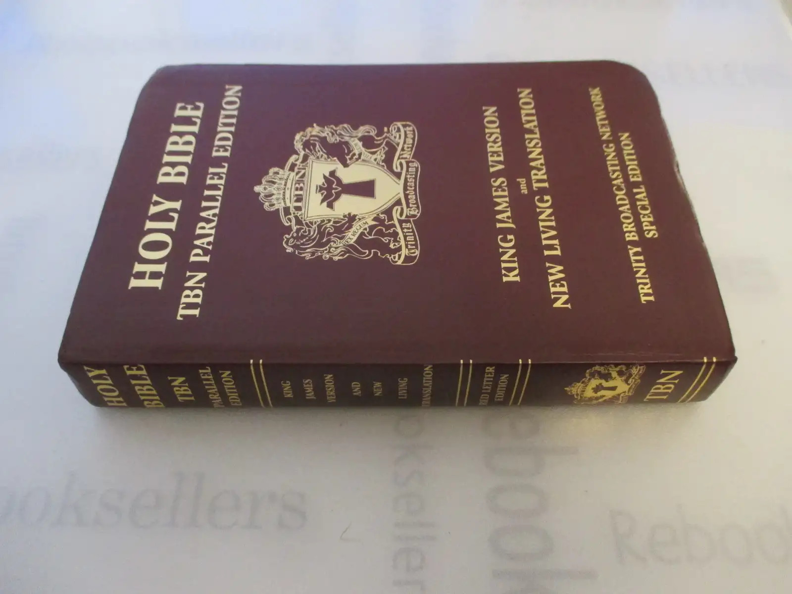Holy Bible: King James Version, New Living Translation–TBN Parallel Edition (..