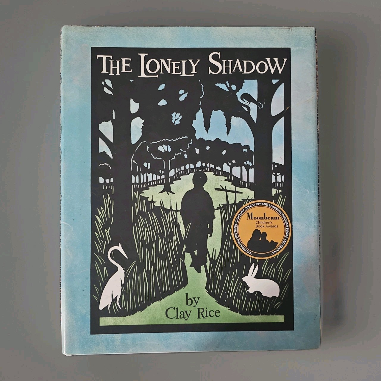 The Lonely Shadow Children’s Book Signed by Clay Rice Free Shipping