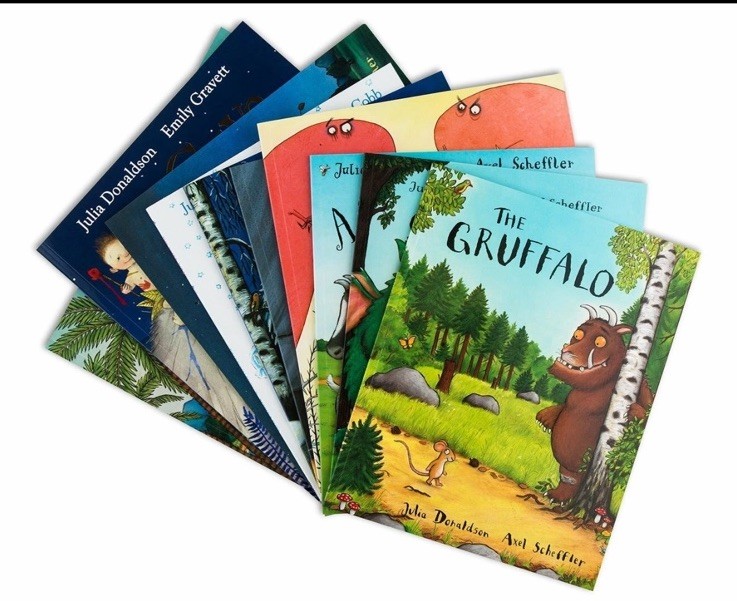 Julia Donaldson 10 Books Set Collection Pack Includes Room On The Broom, Paprbck