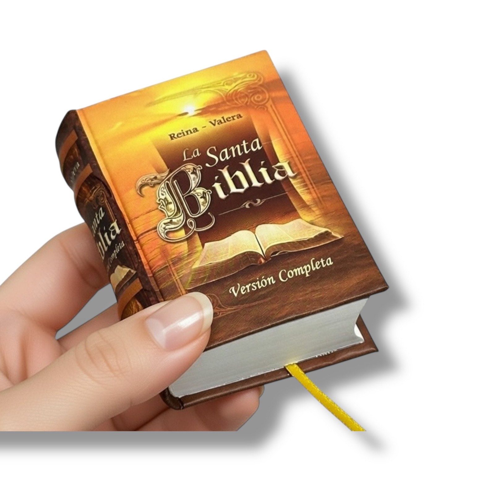 The complete King James Version Holy Bible with gift box mini book (2 x 2.6″)