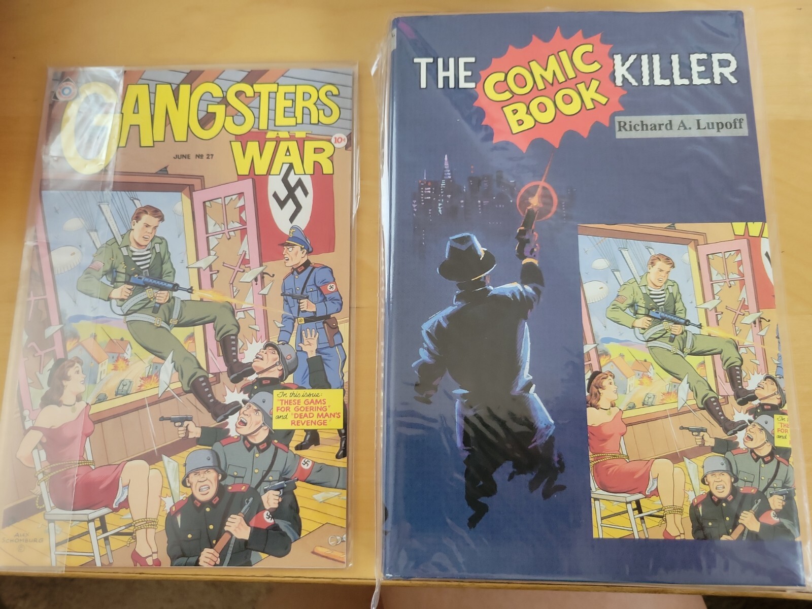 The Comic Book Killer Richard A. Lupoff Offspring Press Hardcover Book w/Sleeve