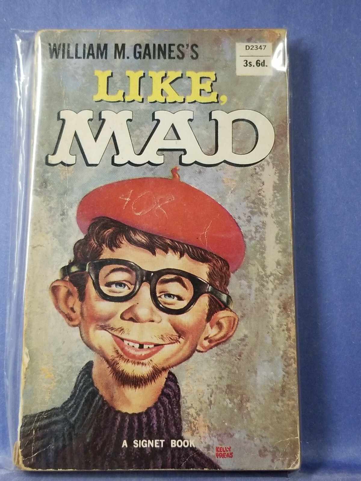 UNITED KINGDOM MAD Magazine Paperback Book: #9 LIKE, MAD 1960 11TH G