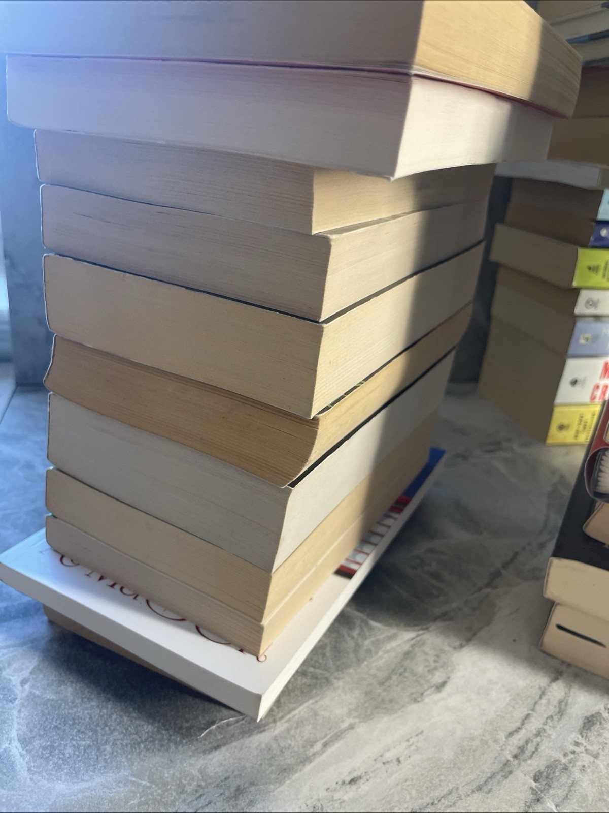 5 Pounds Assorted Fiction Paperback Books Mass Market Various Sub Genres Good