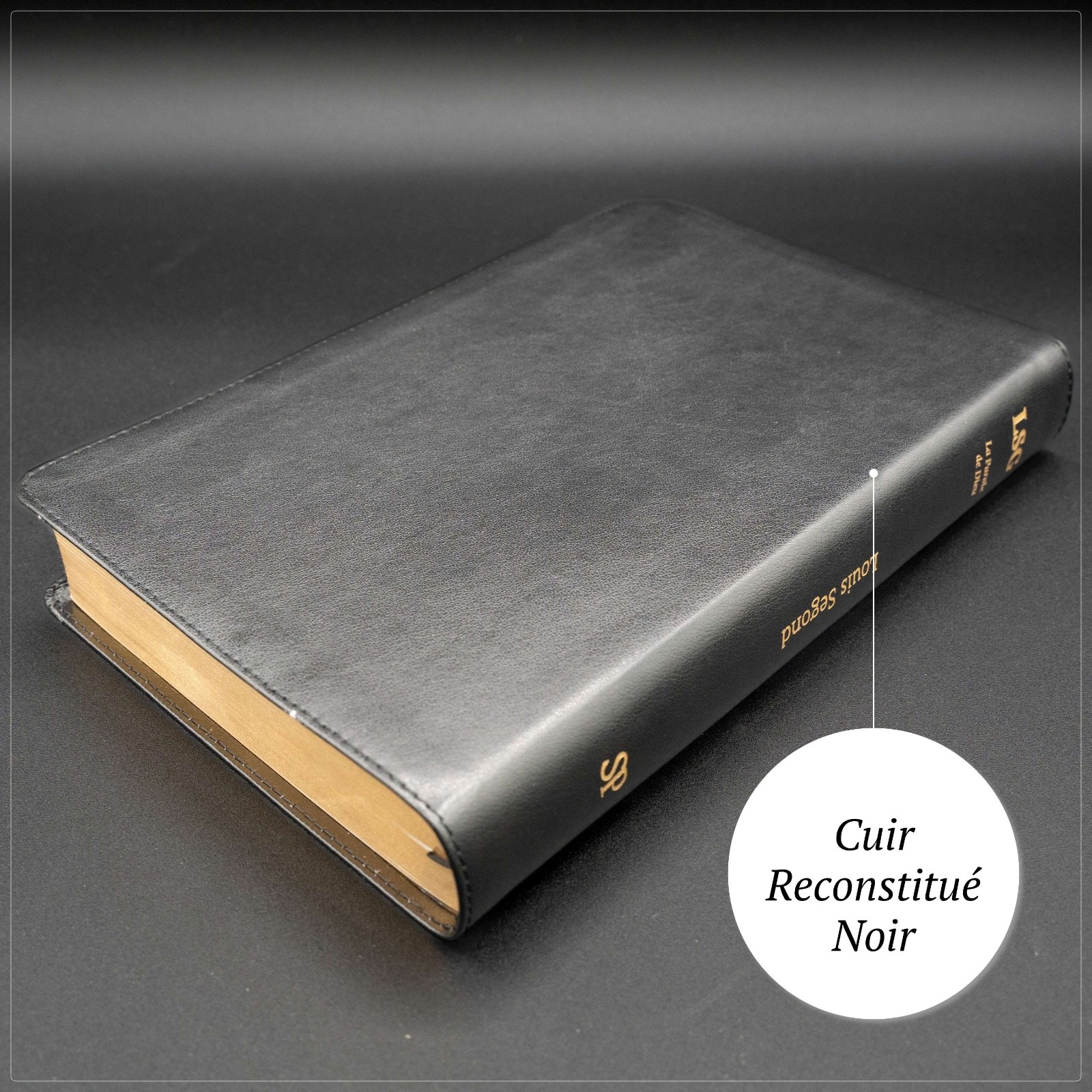 Louis Segond French Bible Large Print – LSG Sainte Bible Noir en Français by SP