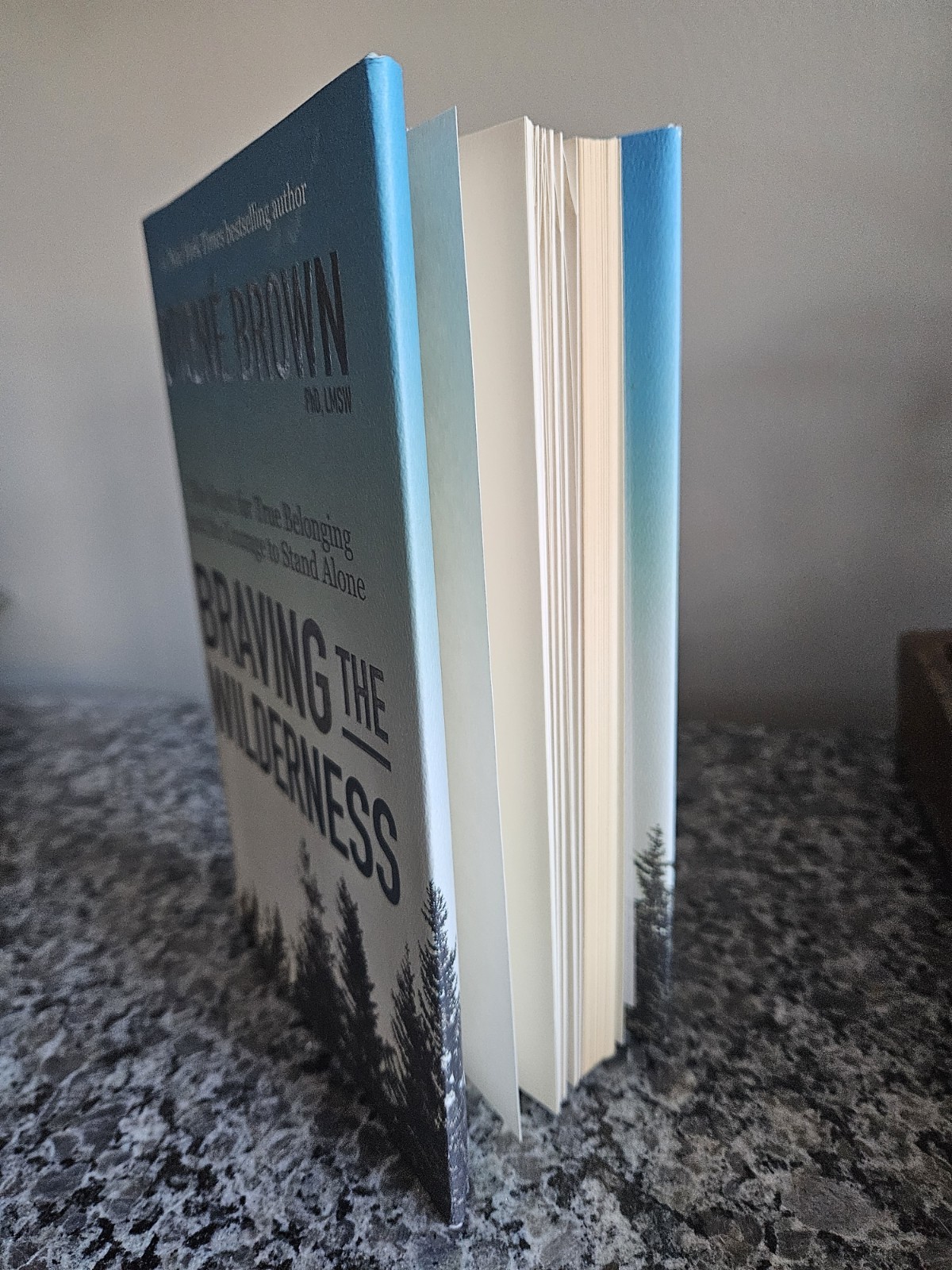 Autographed “Braving The Wilderness” By Brene Brown Hardcover