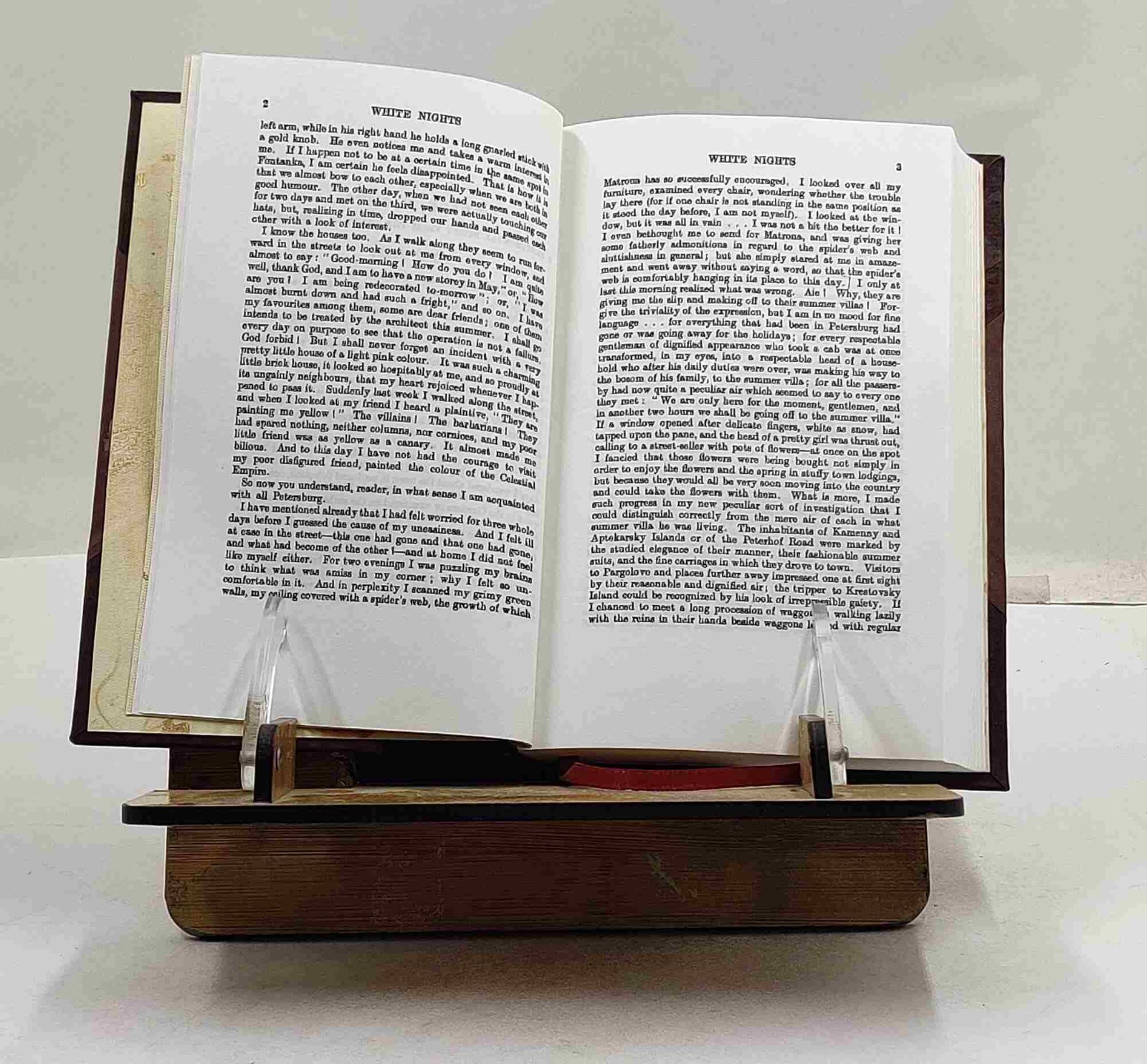 White nights, and other stories 1918 by Fyodor Dostoyevsky, Co [Leather Crafted]