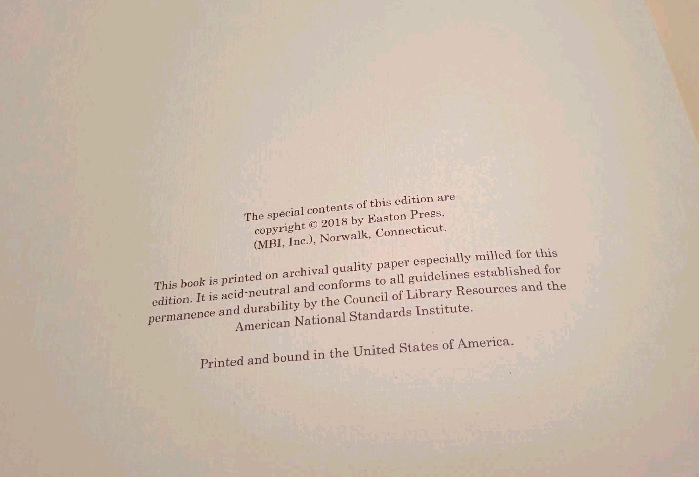 Documents of American Freedom Easton Press LEATHER BOUND Collector’s Edition