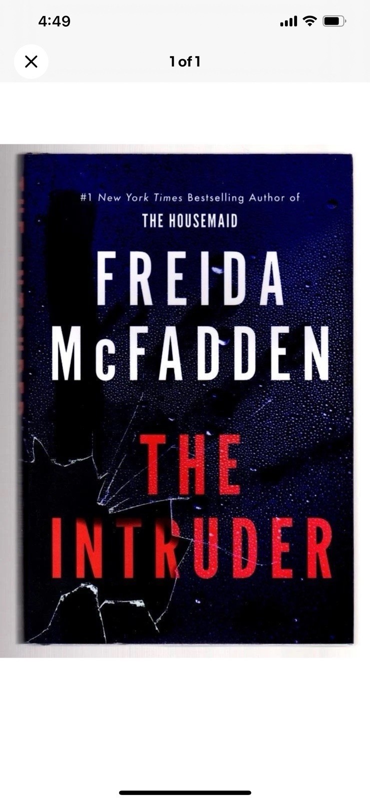 The Intruder – A Novel by Freida McFadden
