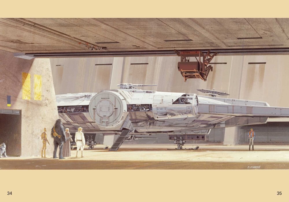 Star Wars The Concept Art of Ralph McQuarrie mini book 3.5″ high hardcover 304p