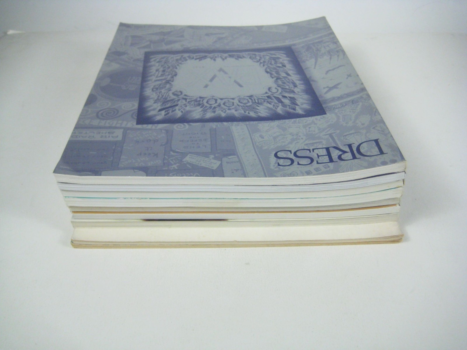Set Of 9 Dress Journals From The Costume Society Of America 1990s 2000s