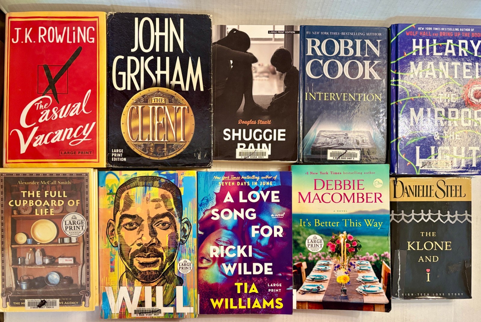 Large Print Ex-Library Books Choose Your Book Paperback Hardcover Easy Reading
