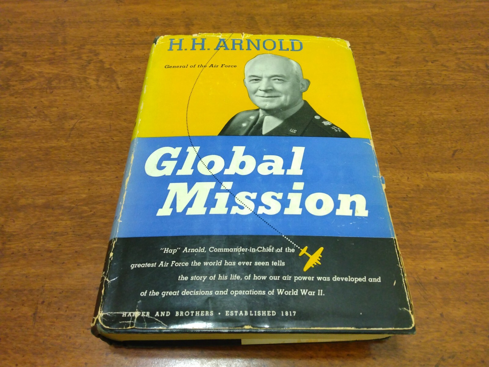 1949 Global Mission H.H. Arnold General of the Air Force Book First Edition