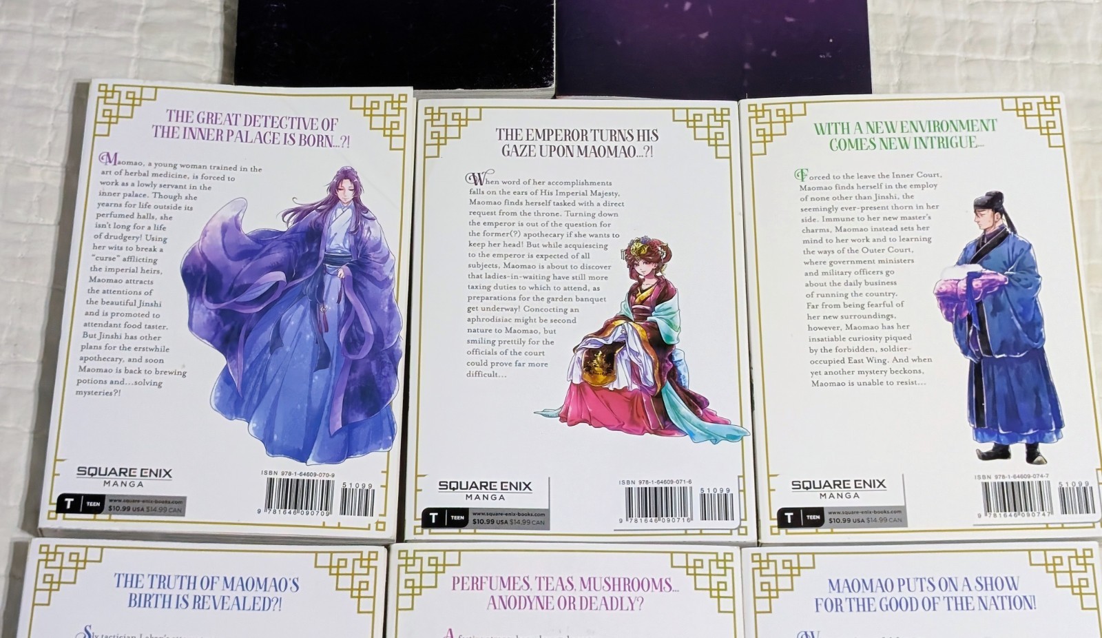 (8) Magna Books The Apothecary Diaries 1-2, 5, 8-10 & The Eminence In Shadow 1-2