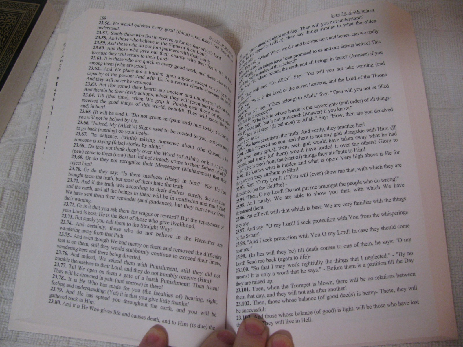 The Quran ~ English Translation ~ Paperback ~ LIKE NEW