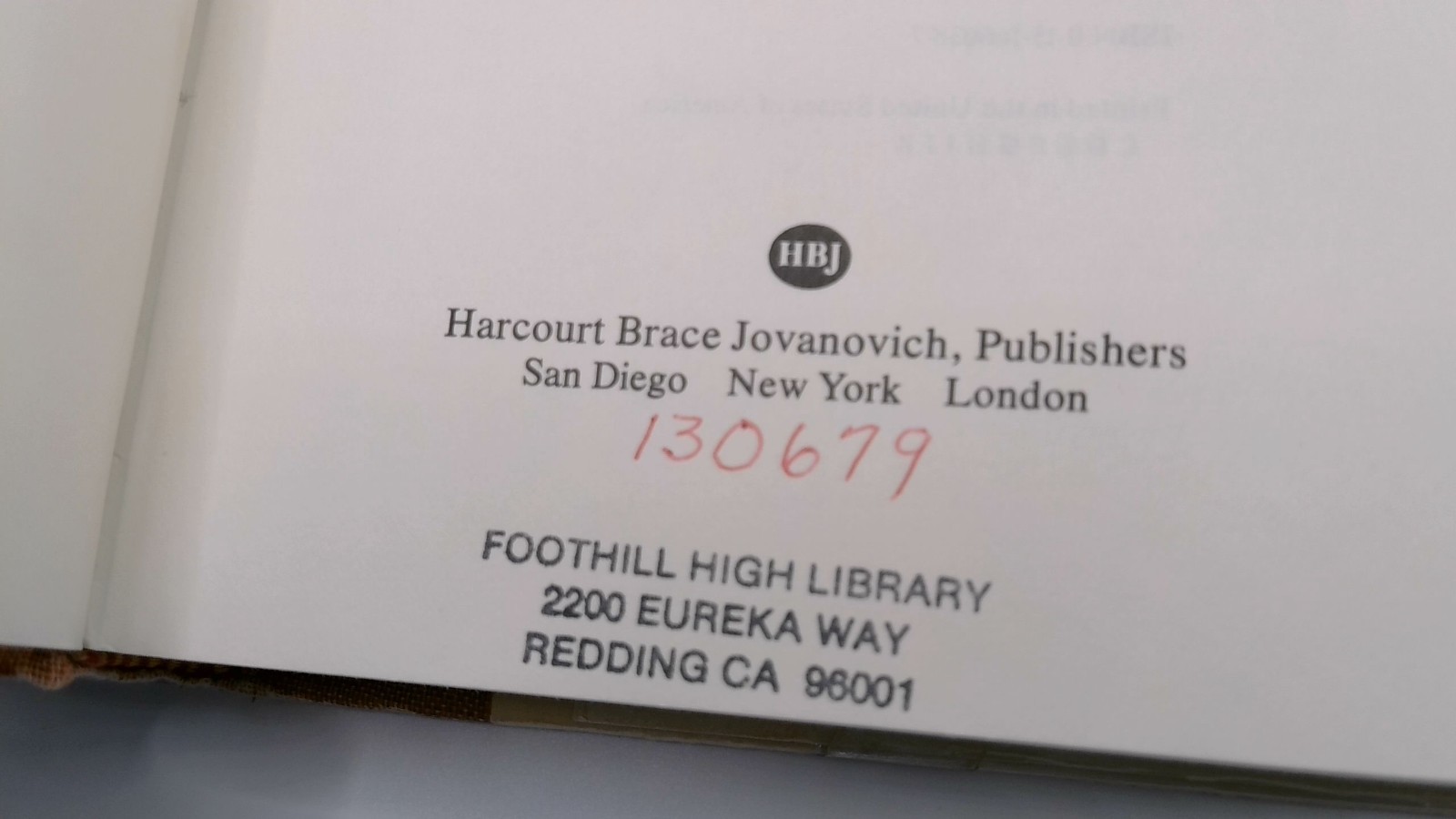 1984 George Orwell 1977 Hardcover RARE Harcourt Brace HBJ, Collectible Library
