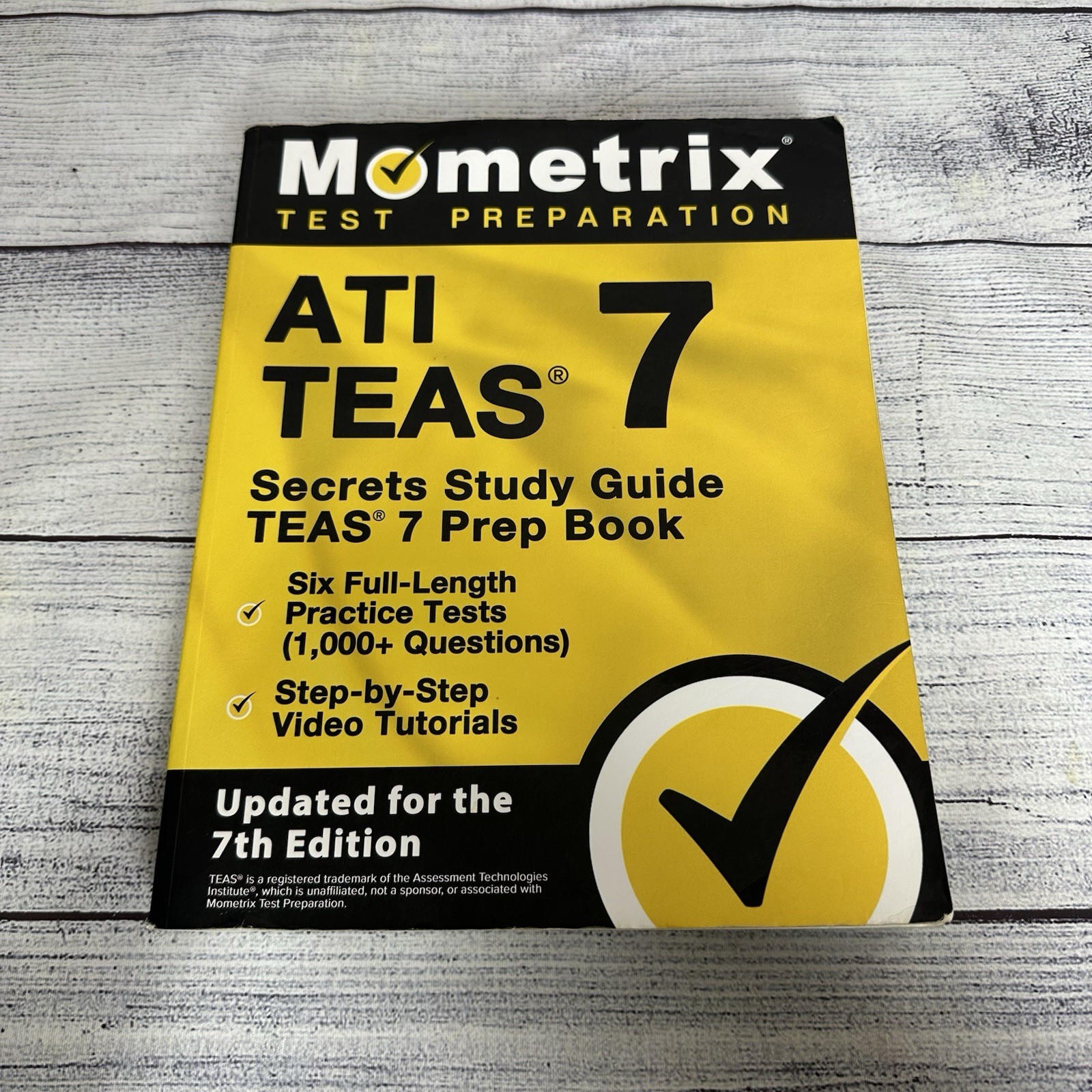 ATI TEAS 7 Secrets Study Guide Mometrix Test Preparation Paperback – Acceptable