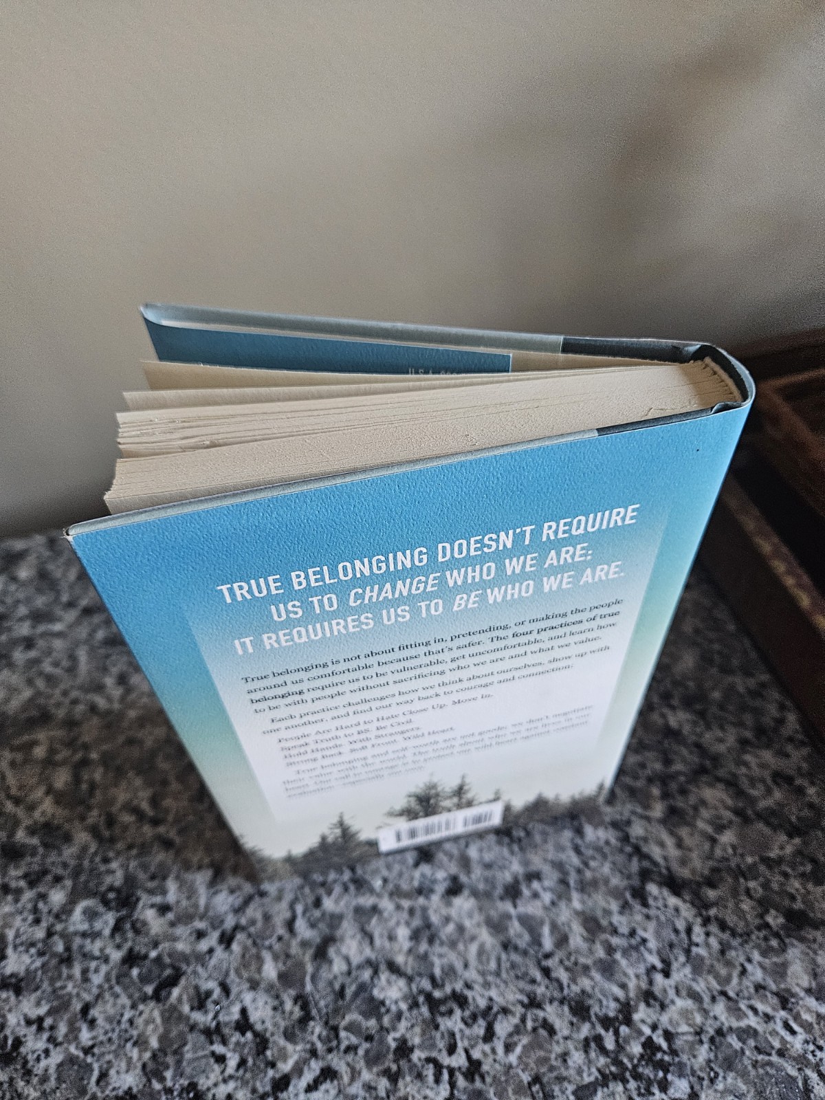 Autographed “Braving The Wilderness” By Brene Brown Hardcover