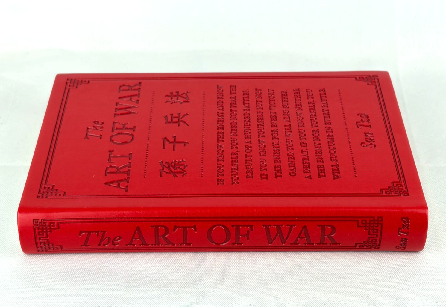 THE ART OF WAR by Sun Tzu Deluxe Faux Leather Flexi Bound Classics Brand NEW