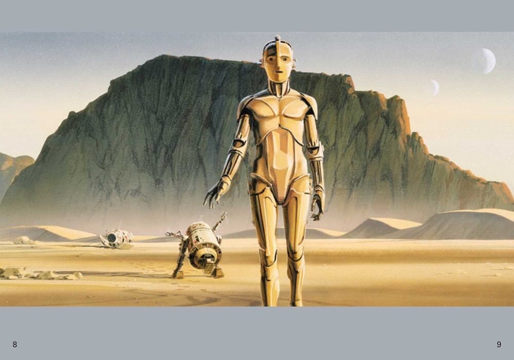 Star Wars The Concept Art of Ralph McQuarrie mini book 3.5″ high hardcover 304p