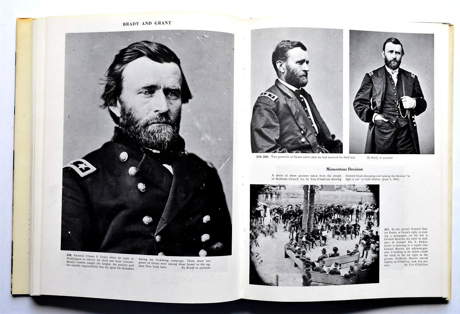 MATHEW BRADY ~ HISTORIAN WITH A CAMERA ~ HB & DJ ~ 244 PAGES, OVER 500 PHOTOS