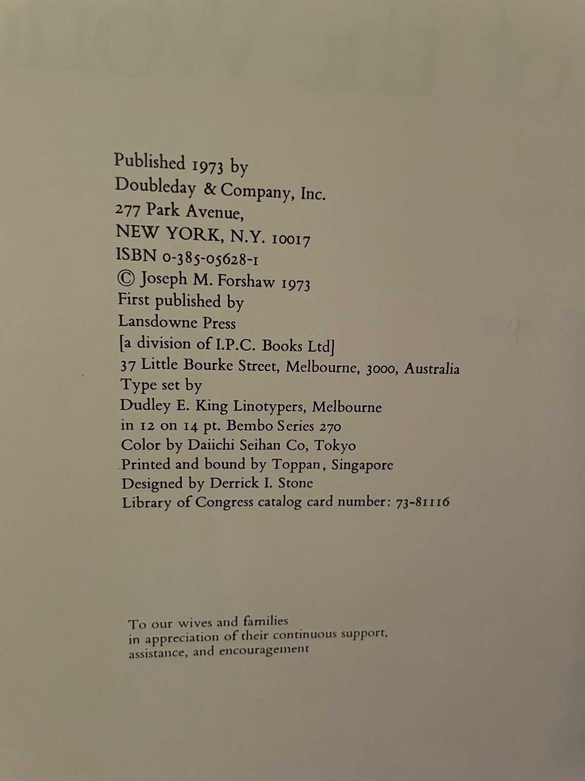 PARROTS OF THE WORLD Forshaw/Cooper 1973 First Edition ISBN 0385056281