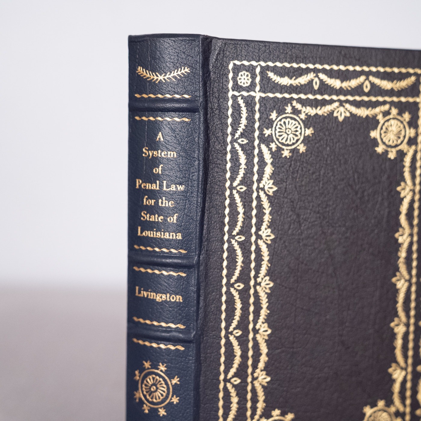 A System of Penal Law for the State of Louisiana Legal Classics Library Leather