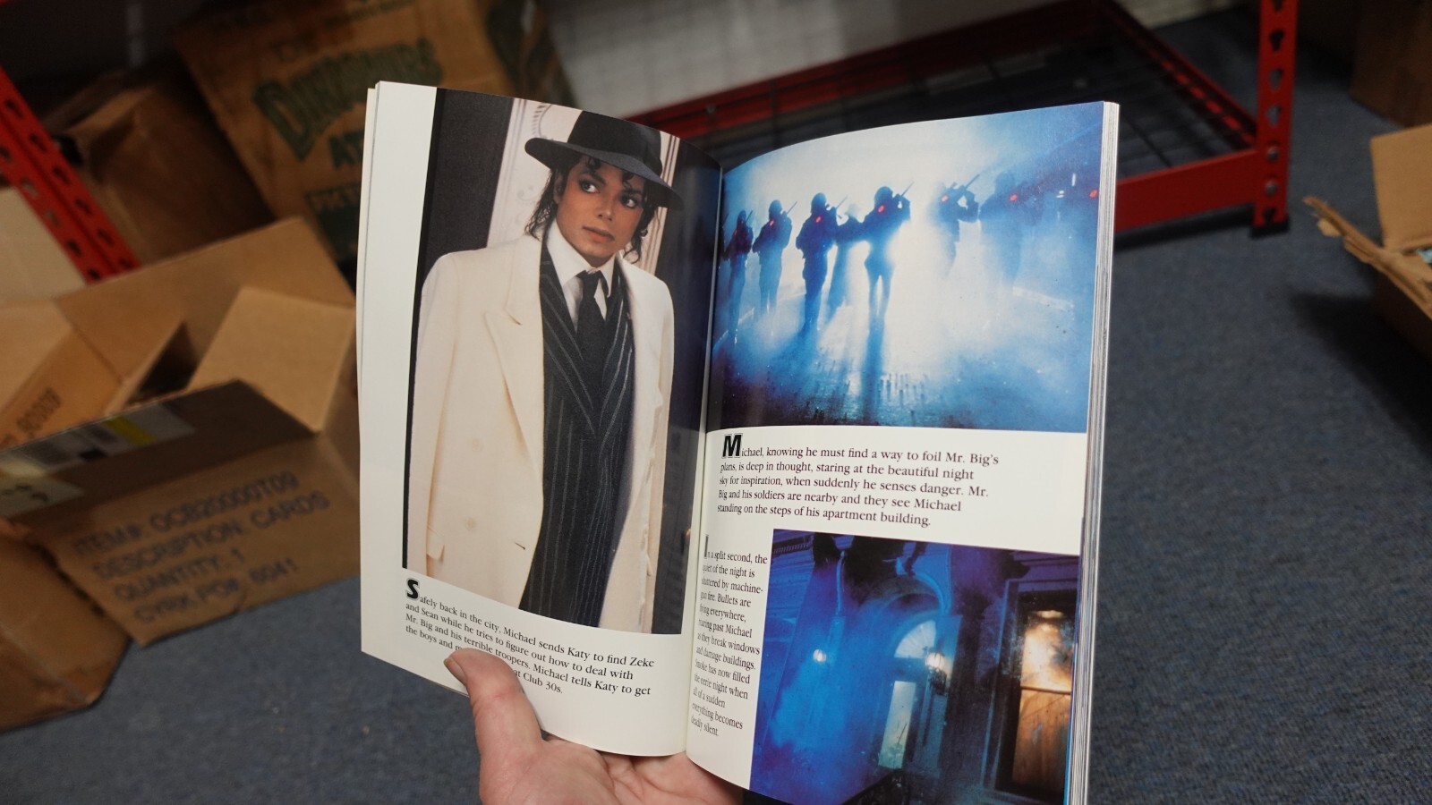1 Michael Jackson Moonwalker 1988 Coloring Book & 1 Story Book Brand New Lot
