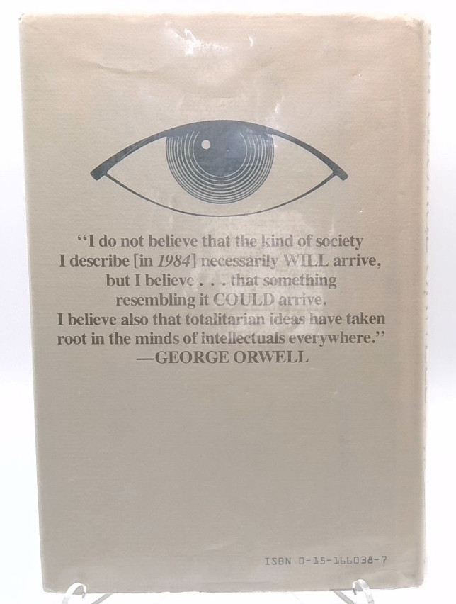 1984 George Orwell 1977 Hardcover RARE Harcourt Brace HBJ, Collectible Library
