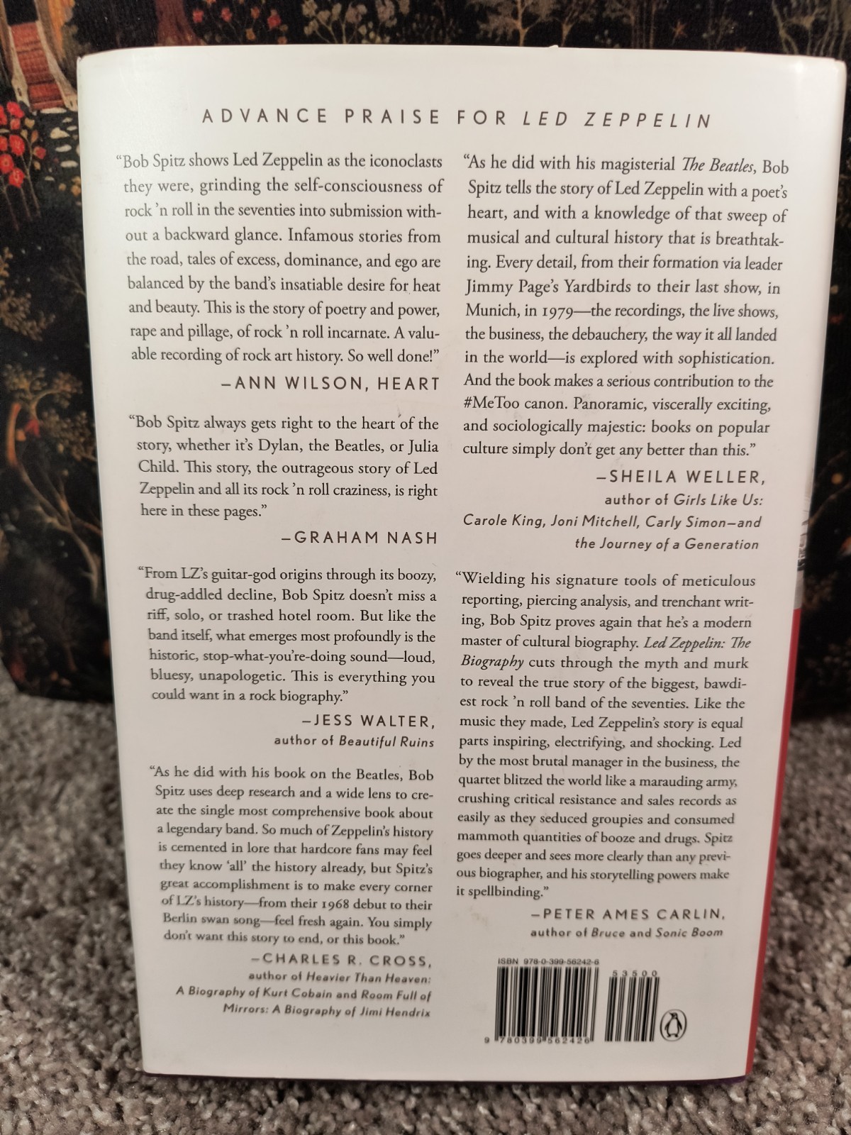 Led Zeppelin : The Biography by Bob Spitz (2021, Hardcover)