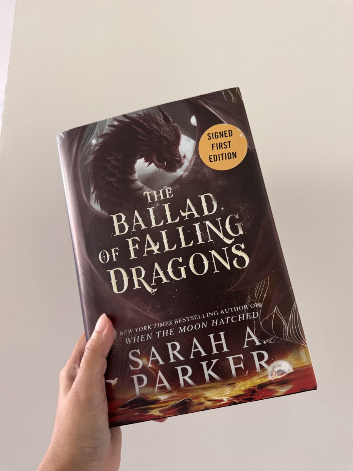 THE BALLAD OF FALLING DRAGONS SIGNED DELUXE EDITION BY SARAH A PARKER