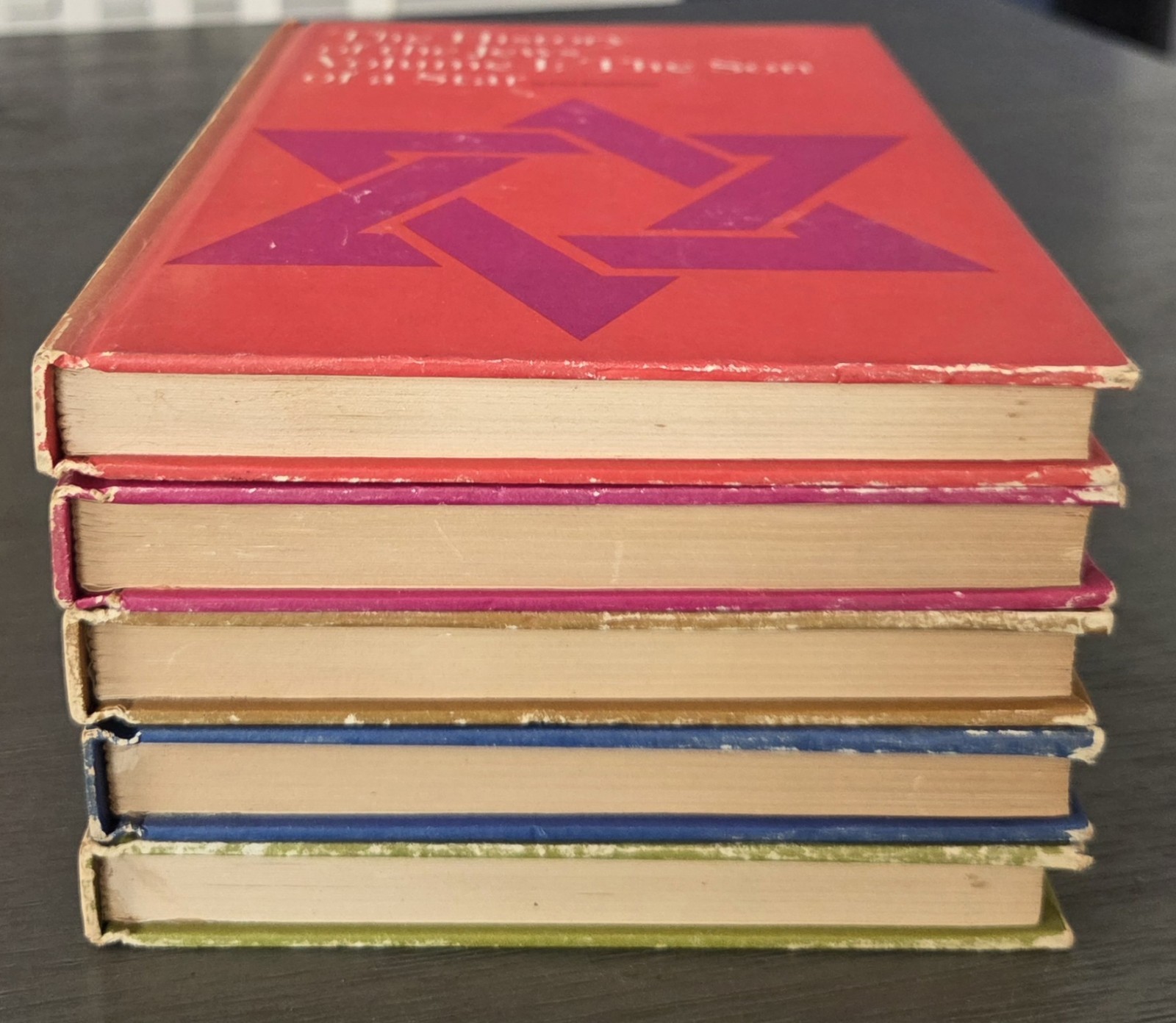 Vintage 1965 “History Of The Jews” Poul Borchsenius Vols 1-5 1st Edition/Print