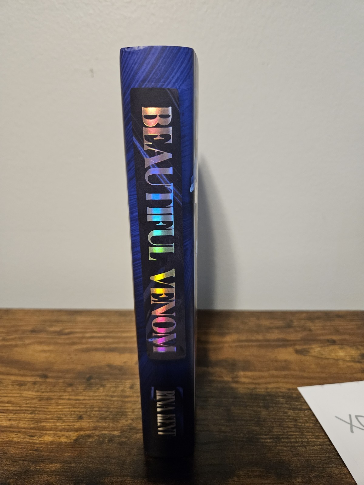 Beautiful Venom by Rina Kent Baddies Book Box Hockey Romance & Foiled Bookplate