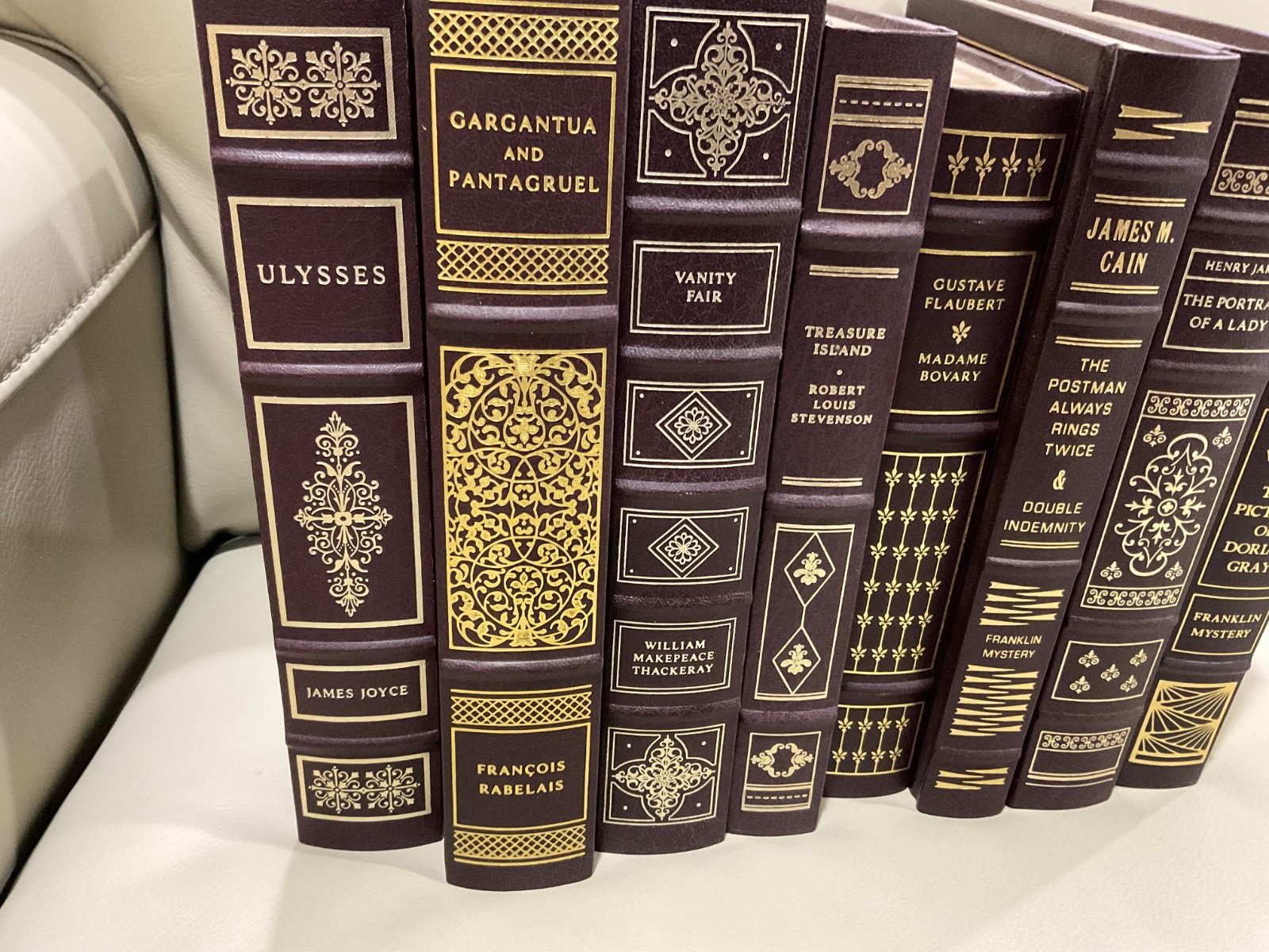 The Franklin Library Lot 8 Classic Literature Books ~ Beautiful ~
