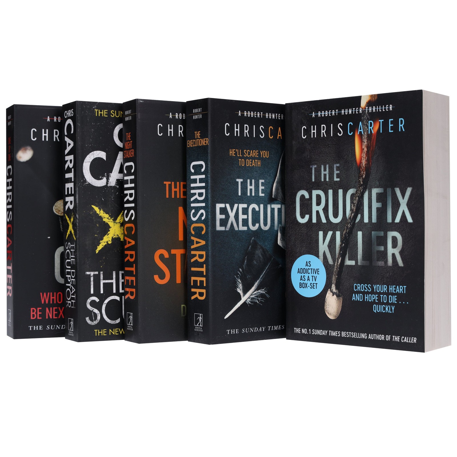 Robert Hunter Series Vol. 1-5 by Chris Carter 5 Books Set – Fiction – Paperback