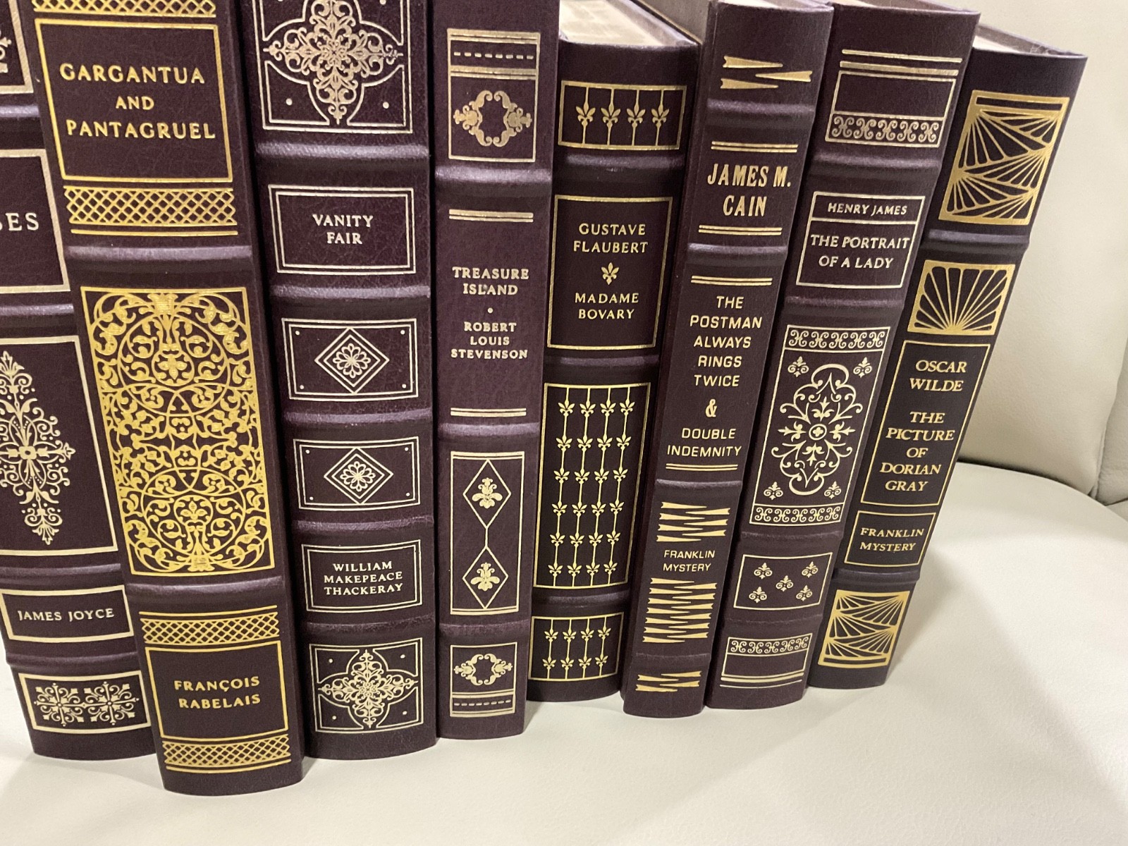 The Franklin Library Lot 8 Classic Literature Books ~ Beautiful ~